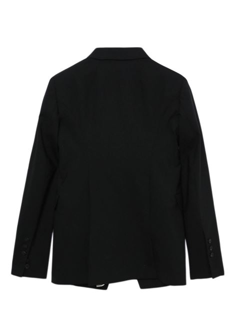 Black single-breasted blazer - women RICK OWENS | RP01D2759ZL09